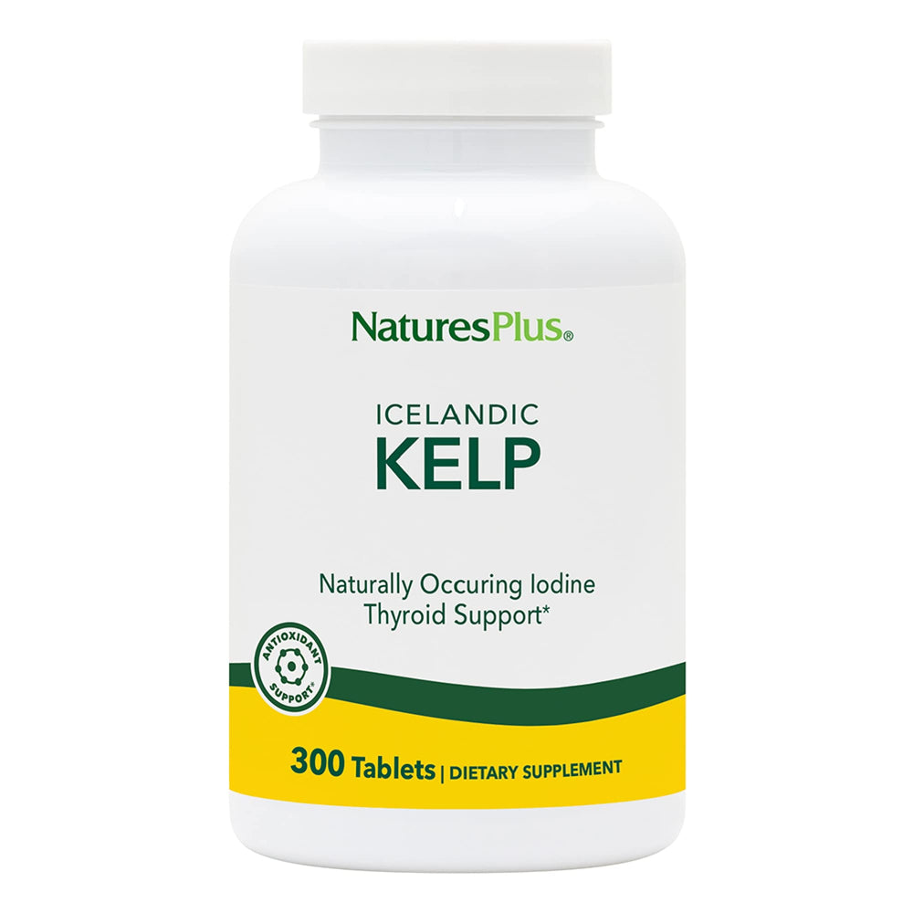 Nature's Plus Icelandic Kelp bottle front