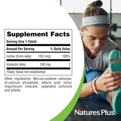 Vitamin and mineral listing on package