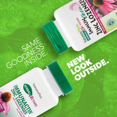 Pack of 2 ImmunActin zinc lozenges for immune support – 120 servings total