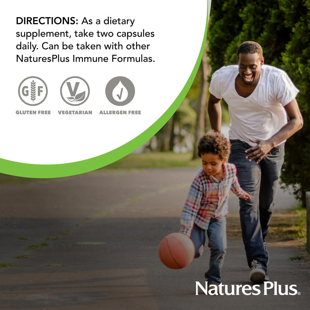 Nutrition facts and serving size on bottle label