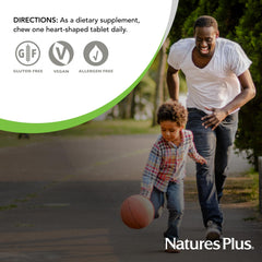 Lifestyle image with Love Buffs chews beside a bottle