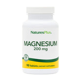 NaturesPlus Magnesium 200 mg – 90 Vegetarian Tablets – gluten-free hero image