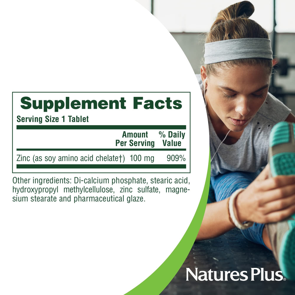 Zinc amino acid chelate ingredients illustration