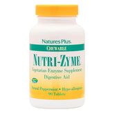 Nature's Plus Nutri-Zyme peppermint chewable tablets