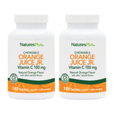 NaturesPlus Orange Juice Jr. vitamin C chewables bottle