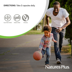 Product pack shot with bottle and box highlighting USDA Organic status