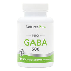 NaturesPlus PRO GABA 500 mg bottle front view