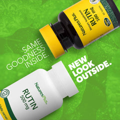 Rutin 500 mg vegetarian tablets packaging close-up