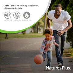 NaturesPlus Rutin bottle on white background