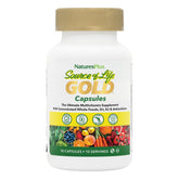 Front of NaturesPlus Source of Life Gold bottle with label