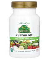 Bottle of NaturesPlus Source of Life Garden Vitamin B12 1000 mcg methylcobalamin