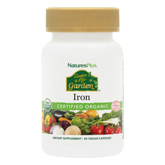 Nature's Plus Source of Life Garden Organic Iron bottle front