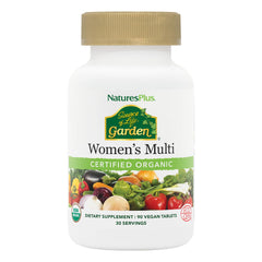 Bottle of NaturesPlus Source of Life Garden Organic Women's Multivitamin
