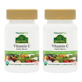 NaturesPlus Source of Life Garden Vitamin C bottle – pack of 2