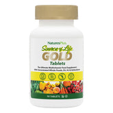 Front view of NaturesPlus Source of Life Gold Multivitamin bottle