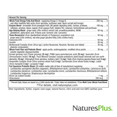 Illustration of energy and immune support vitamins