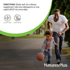 Gluten-free and vegetarian certifications for Source of Life Liquid