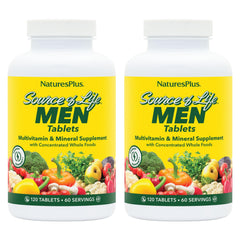 Main product image: NaturesPlus Source of Life Men – Iron-Free Multivitamin