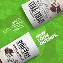 SPIRU-TEIN Cookies & Cream packaging