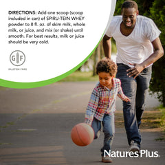 NaturesPlus SpirU-Tein Whey Shake packaging in transition to new look, same standards