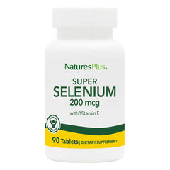 Bottle front view of NaturesPlus Super Selenium Complex