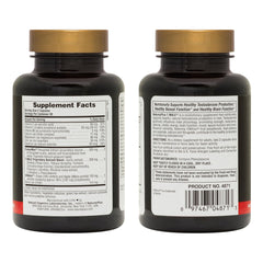 NaturesPlus T Male bottle back shows ingredients and usage directions for informed use