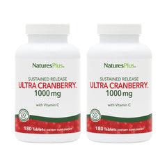 NaturesPlus Ultra Cranberry 1000-180 bottle front label