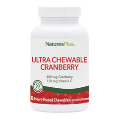 Front view of NaturesPlus Ultra Cranberry 90 Love Berries tablets