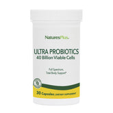 NaturesPlus Ultra Probiotics bottle - front label