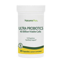 NaturesPlus Ultra Probiotics bottle - front label