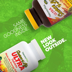 Back nutrition label of Ultra Source of Life No-Iron Multivitamin 180 tablets