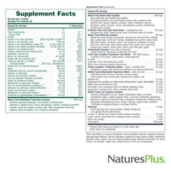 Gluten-free and vegetarian multivitamin packaging