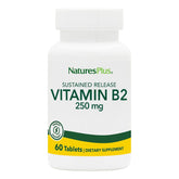 NaturesPlus Vitamin B2 bottle - front view