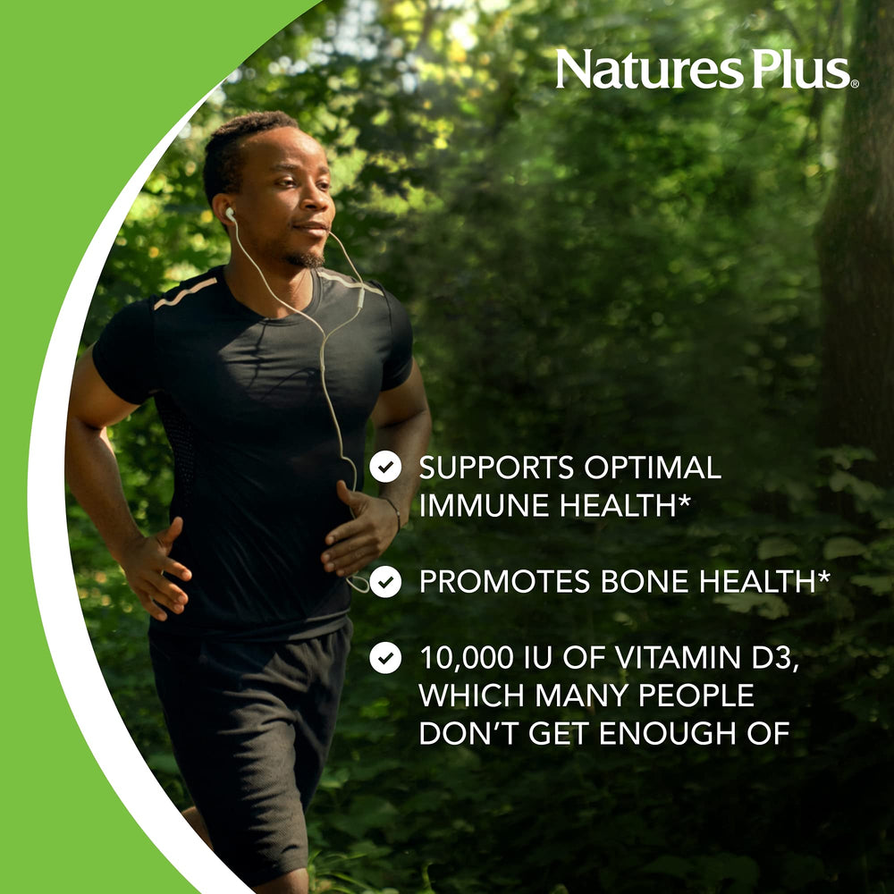 Serving size and dosage information for Vitamin D3