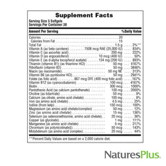 Graphic showing botanical extracts and antioxidants