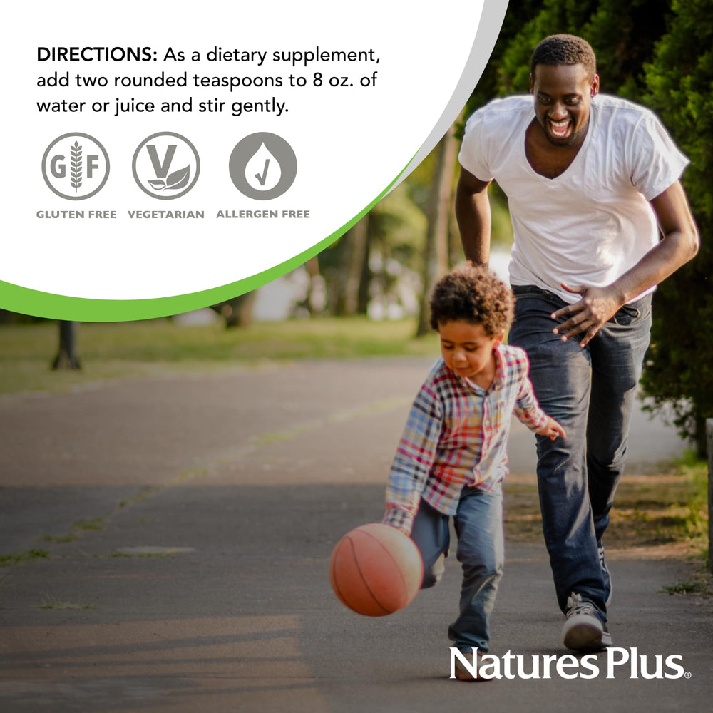 Serving size and directions for Red Lightning Energy Drink Powder, Mixed Berry