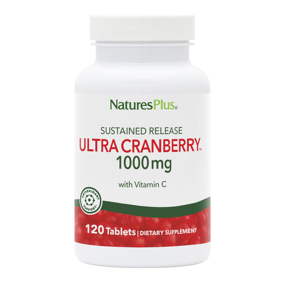NaturesPlus Ultra Cranberry bottle front view