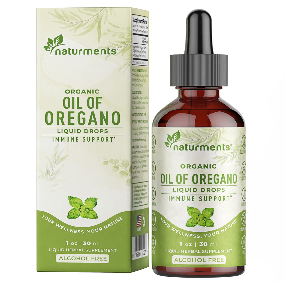 Naturments Oregano Oil Drops bottle 1 oz (30 ml)