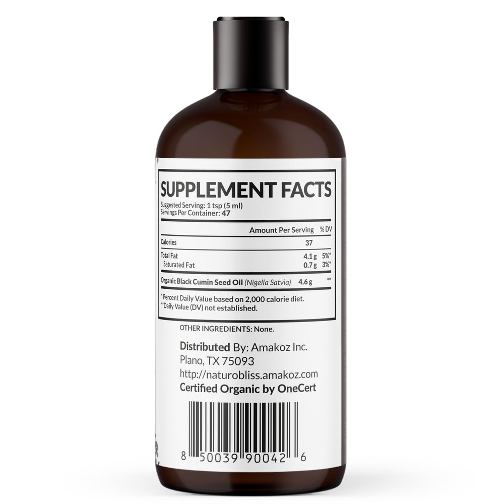 USDA Organic seal on NaturoBliss bottle