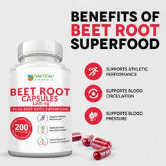 Nautical Elements Beet Root capsules daily-use scene ready for a simple routine.