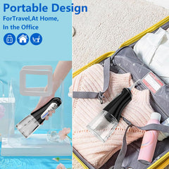 NBGRLVS travel storage box and USB charging cable for cordless flosser