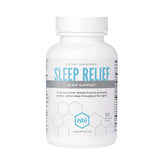 NBI Sleep Relief Melatonin tablets bottle displayed