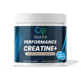 nbpure Micronized Creatine Monohydrate powder container with scoop