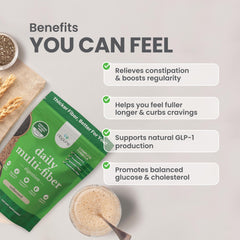 5-in-1 multi-fiber blend components in nbpure Daily Fiber Powder