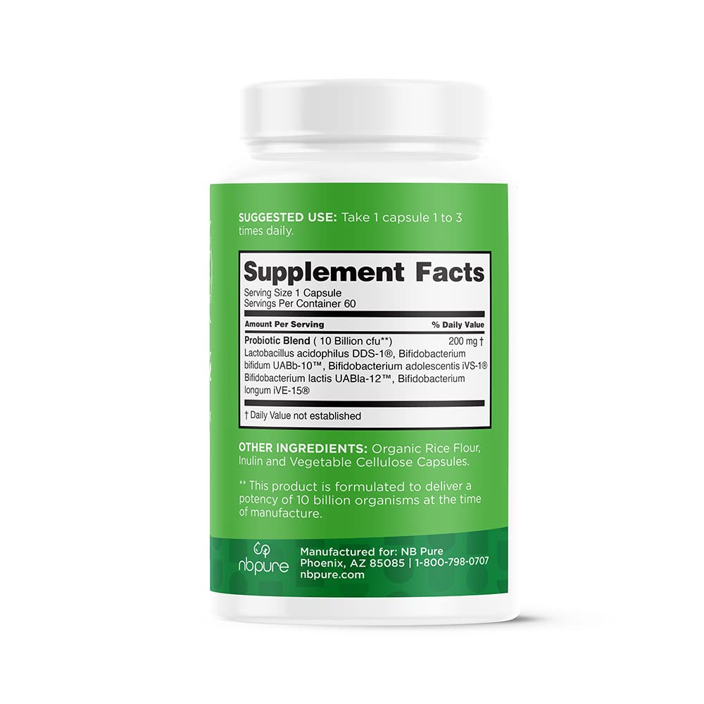 Daily use nbpure Poobiotics capsules