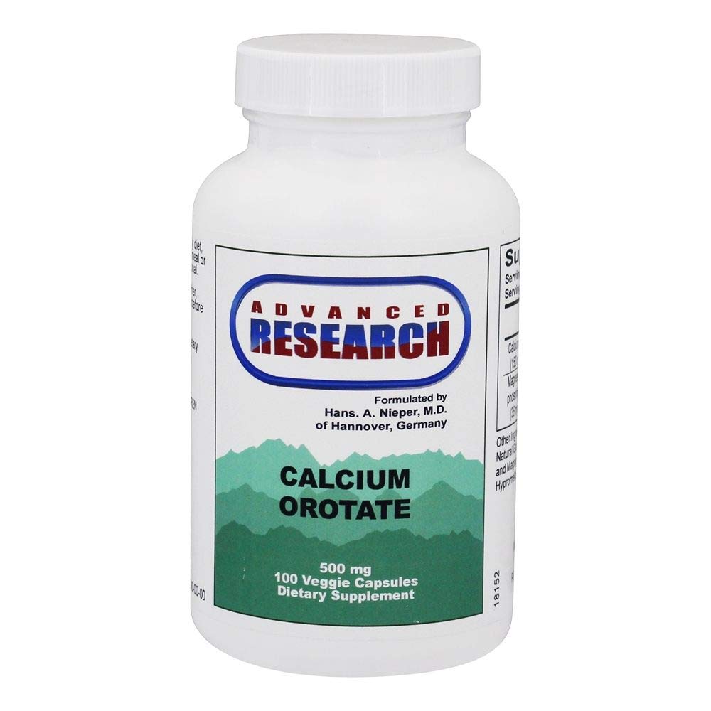 NCI Advanced Research calcium ootate capsules pack for on-the-go daily wellness support.