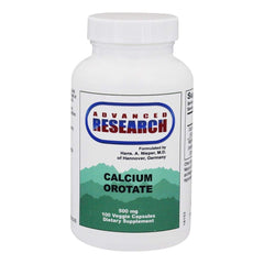 NCI Advanced Research Dr. Hans Nieper calcium ootate capsules bottle for daily dietary support.