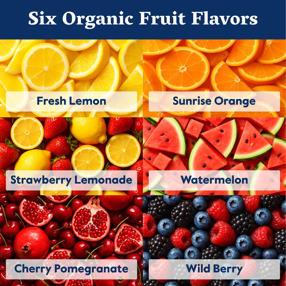 Nectar Calm packaging showing sugar-free and non-GMO labels