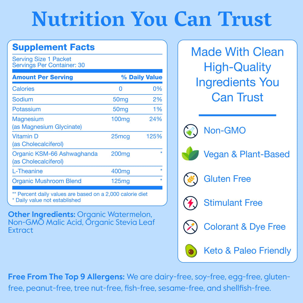 Nectar Calm product lineup featuring 30 sticks