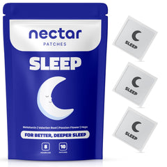 Packaging for Nectar Sleep Patches for Adults - Extra Strength Melatonin Patch with Valerian